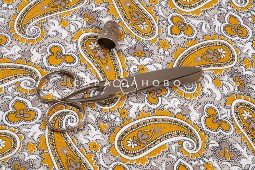 Ткань Бязь 150 см Плательная Коллекция рис 8040 вид 16