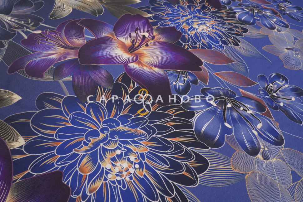 Ткань Перкаль 220 см 110 гр Призрачные тени 2 (основа)
