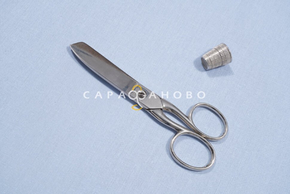 Ткань Бязь 150 см 140 гр рис. 4/2 Светло-голубой