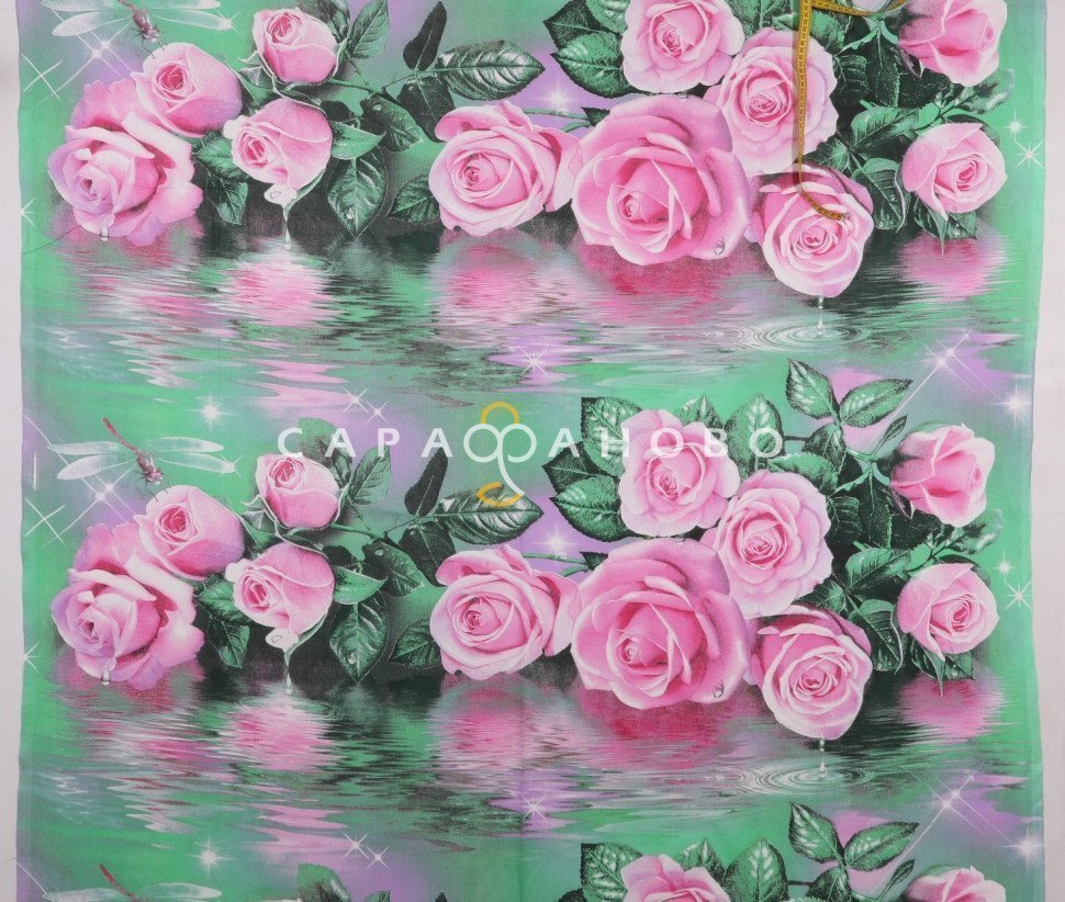 Бязь набивная 150 см 120гр рис 1425