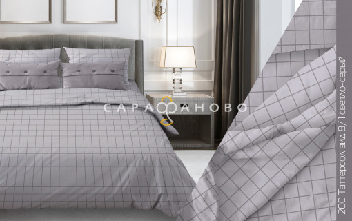 Ткань Бязь 220 см 120 гр рис. 200в8/1 Таттерсол