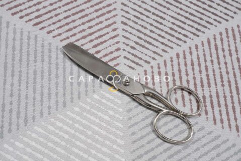 Ткань Бязь 150 см 120 гр рис. 284 Галактика, 1/2 Вид шоколад