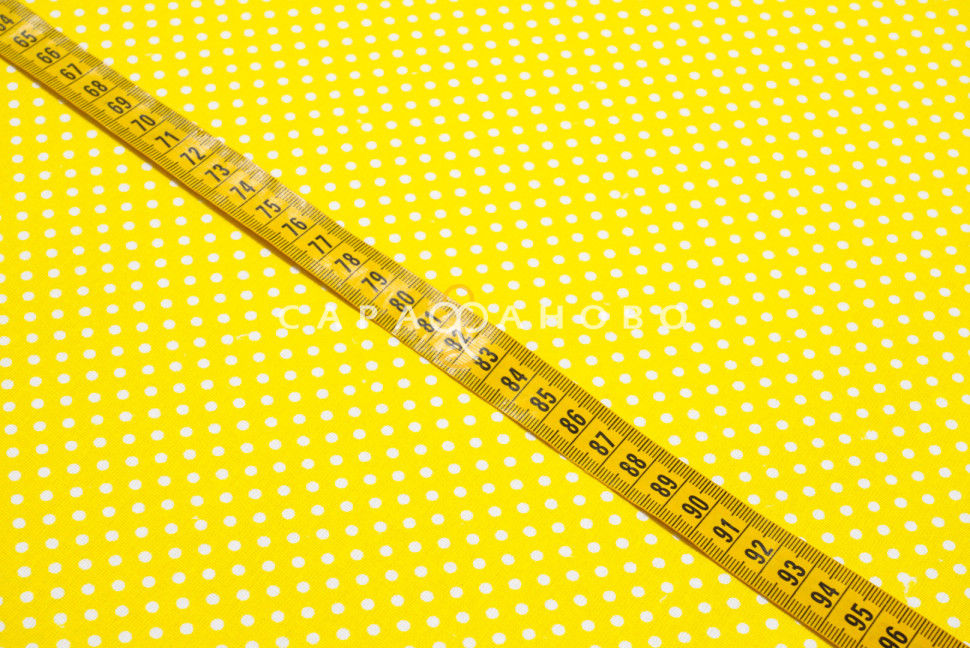 Ткань Бязь 150 см 120 гр Мелкий горошек 1590-8
