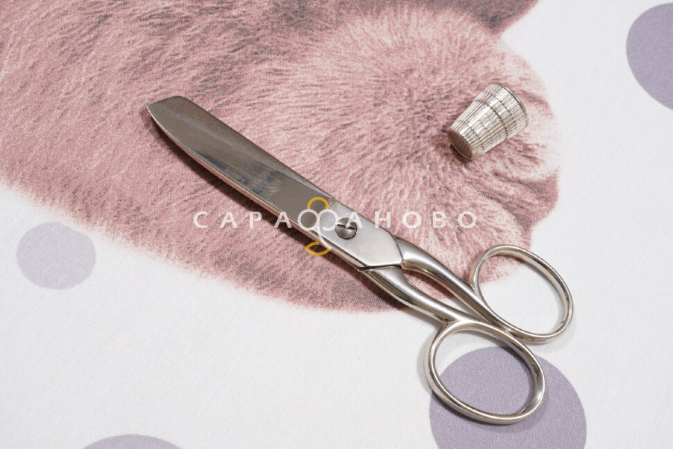 Ткань Перкаль 220 см рис. 454-1 Пушистое счастье (основа)