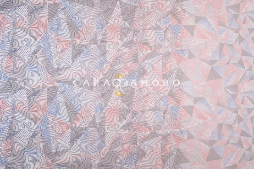 Ткань Поплин 220 см Гилберт рис 6683 вид 1