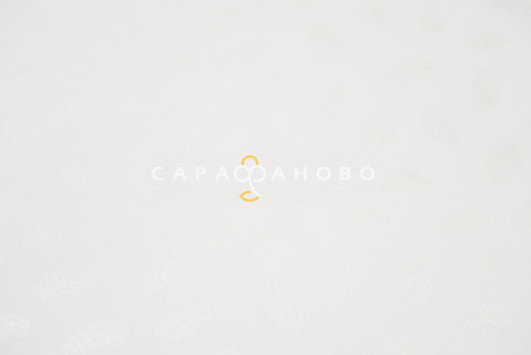 Ткань Тик смесовой 220 см 145 гр диз JS 040 White