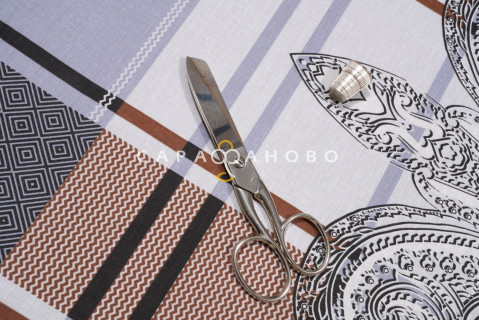 Ткань бязь 220 см рис 11285/1 Палермо