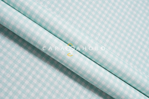 Ткань Бязь 150 см 140 гр рис. 159в3/2 Клеточка 