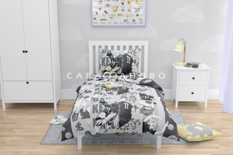 Ткань Бязь 150 см рис. 9930-2 "Баскетбол"