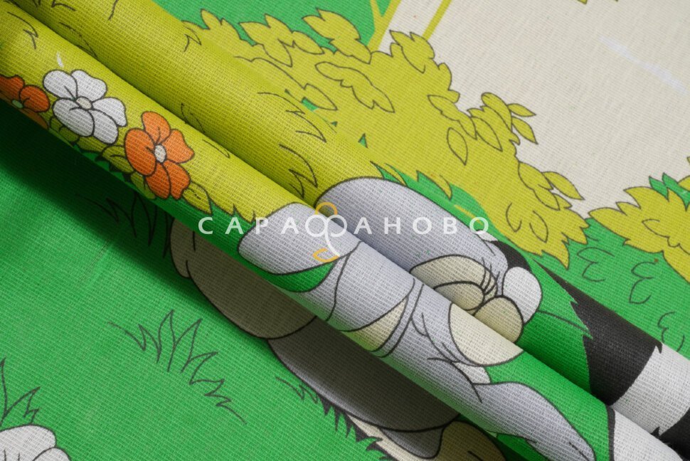 Ткань бязь 150 см 100 гр. детская рис 1239