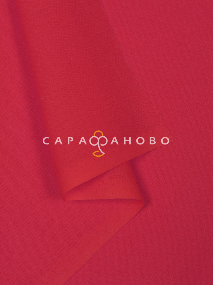 Бязь гладкокрашеная 150 см, 032 Красный 120 +/- 7 г/м2