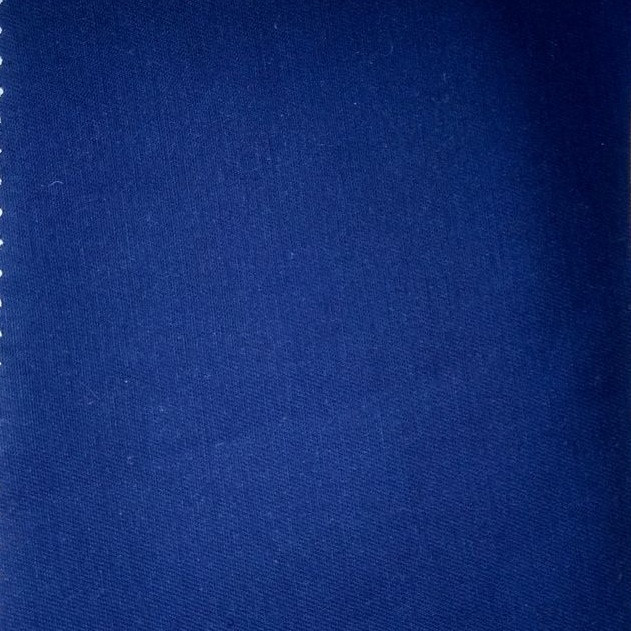 Саржа синяя ш.150 см. пл. 240 г / м2, фото 1
