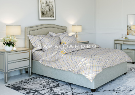 Ткань Бязь 220 см рис. 70050-2 "Честер"