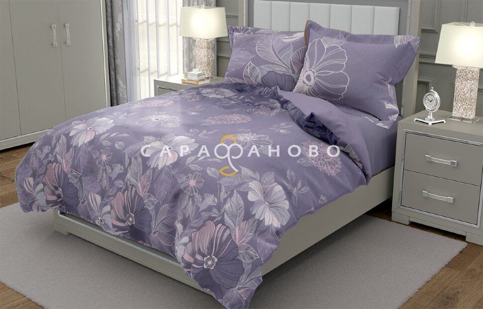 Ткань поплин 220 см рис. 12363-1 Эвелина (основа)