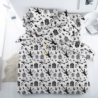 Ткань Перкаль 150 см "Rock" рис 13110 вид 1