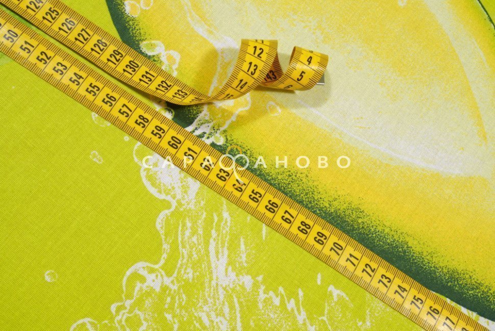 Ткань бязь 220 см 120 гр Миледи рис Авокадо fresh 70333