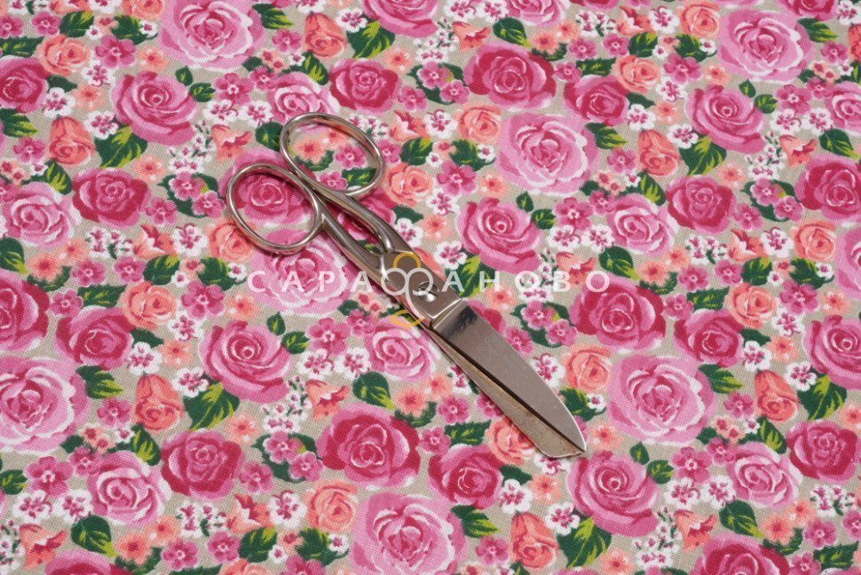 Ткань Бязь 150 см Плательная Коллекция рис 3889 вид 3
