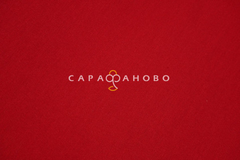 Ткань Твил 150 см гл/кр красный