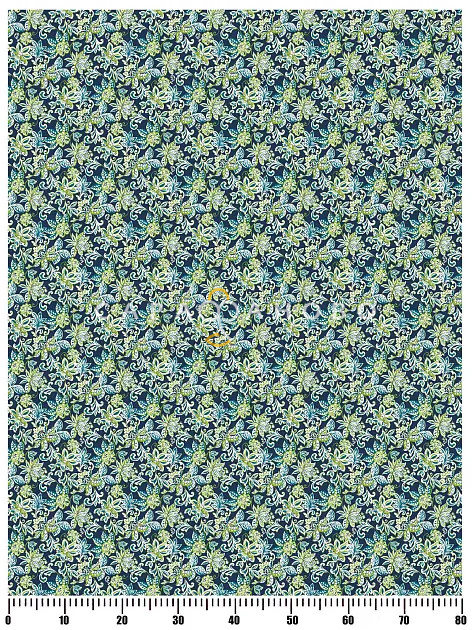 Ткань Ситец 80 см рис 20112-1