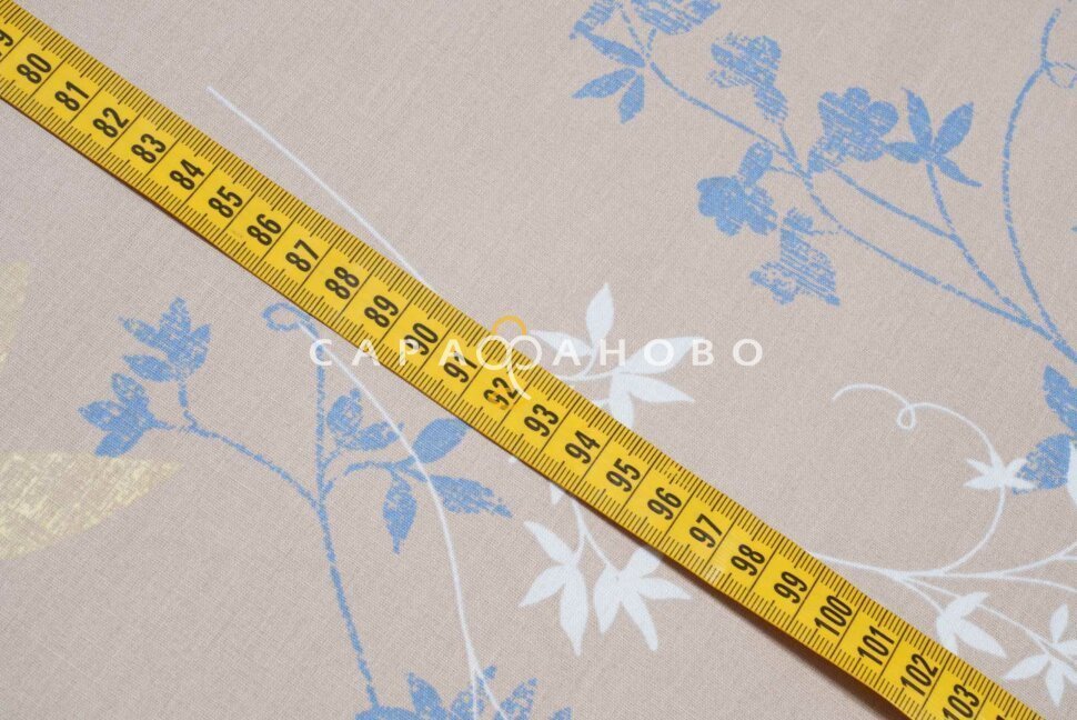 Ткань Перкаль 220 см рис. 209511 Астерия 1 (компаньон)