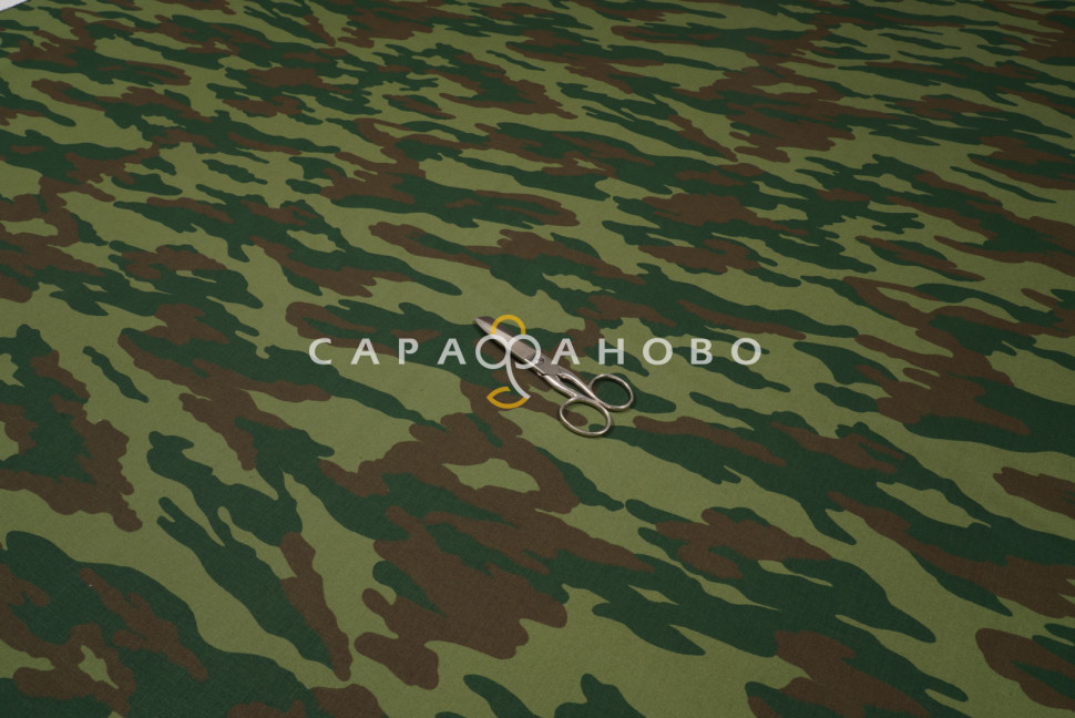 Ткань Саржа 150 см 260 гр рис 13-1 Флора
