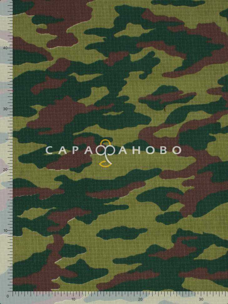 Рипстоп набивной 150 см, 13-1 Флора 230 +/- 10 г/м2