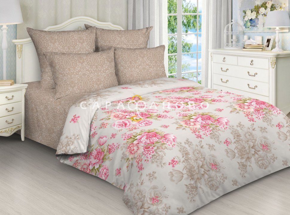Ткань поплин 220 см рис 5395