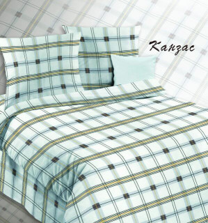 Ткань бязь 220 см "Канзас" рис 3775 вид 1