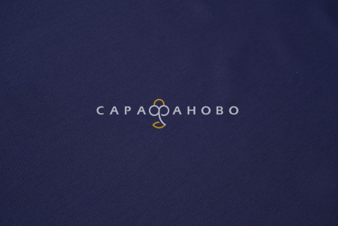 Ткань Саржа 150 см 260 гр №269 Тёмно-синий с ВО