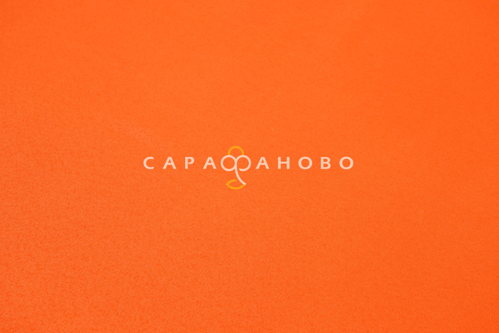 Ткань Грета гл/кр 150см 195гр флюор. оранж. 09