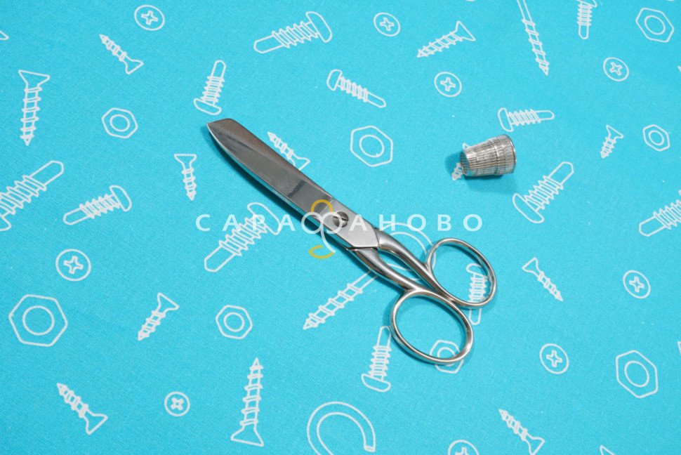 Ткань бязь 150 см рис. 7420/1 Роботы(компаньон)