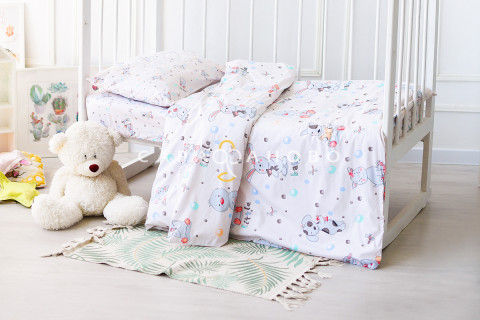 Ткань Сатин детский 155 см 117В (компаньон)