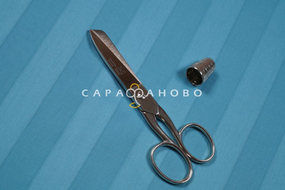 Ткань Страйп - Сатин 220 см. 3х3 гладкое крашение рис 18450