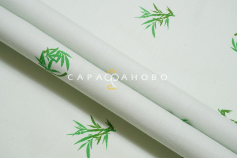Тик набивной 220см "Хлопок" рис Bamboo 5