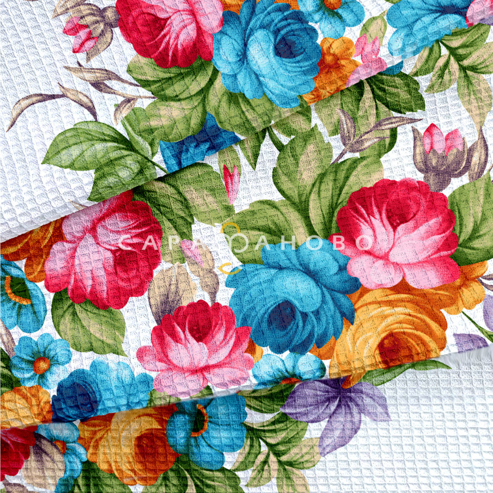 Полотно вафельное 50 см 175 гр наб рис 29497 вид 1