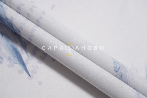 Ткань Поплин 220 см рис. 848-1 Дикие кошки (основа)
