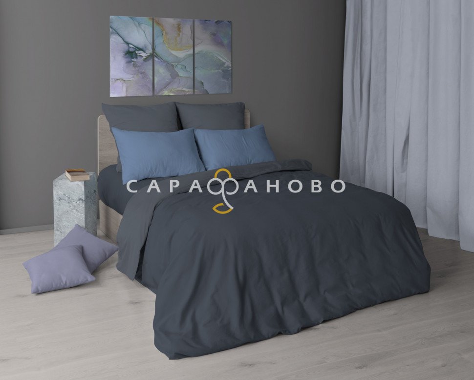 Ткань Перкаль 220 см рис 24500 вид 90 шторм