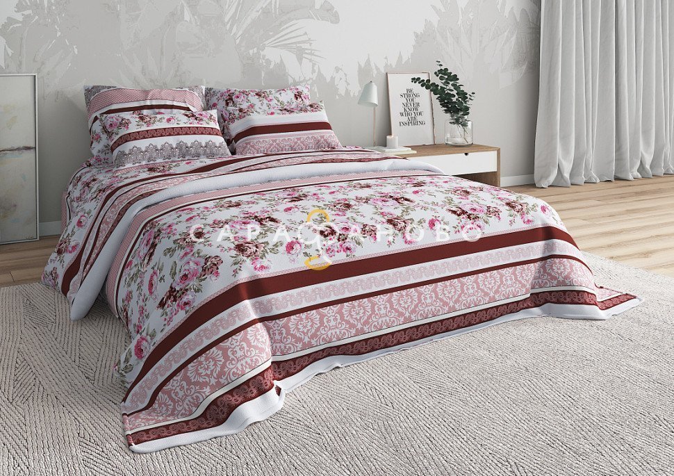 Ткань Бязь 220 см рис. Земфира (основа)