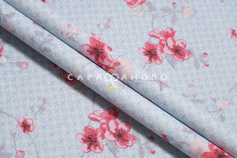 Ткань рогожка 150 см "Пуэр скатерть" рис 12111-1