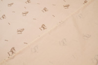 Ткань Тик смесовой 220 см набивной диз Merino 14-1118 GL M, миниатюра 4
