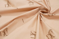 Ткань Тик смесовой 220 см набивной диз Merino 14-1118 GL M, миниатюра 3