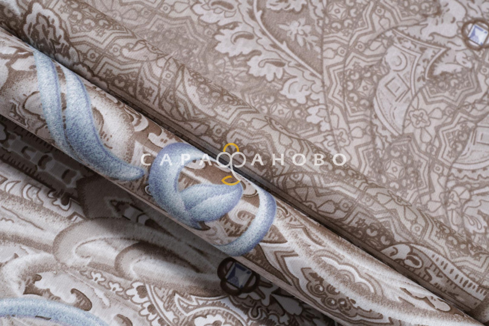 Ткань Сатин 220 см рис. 209774 Адажио (основа)
